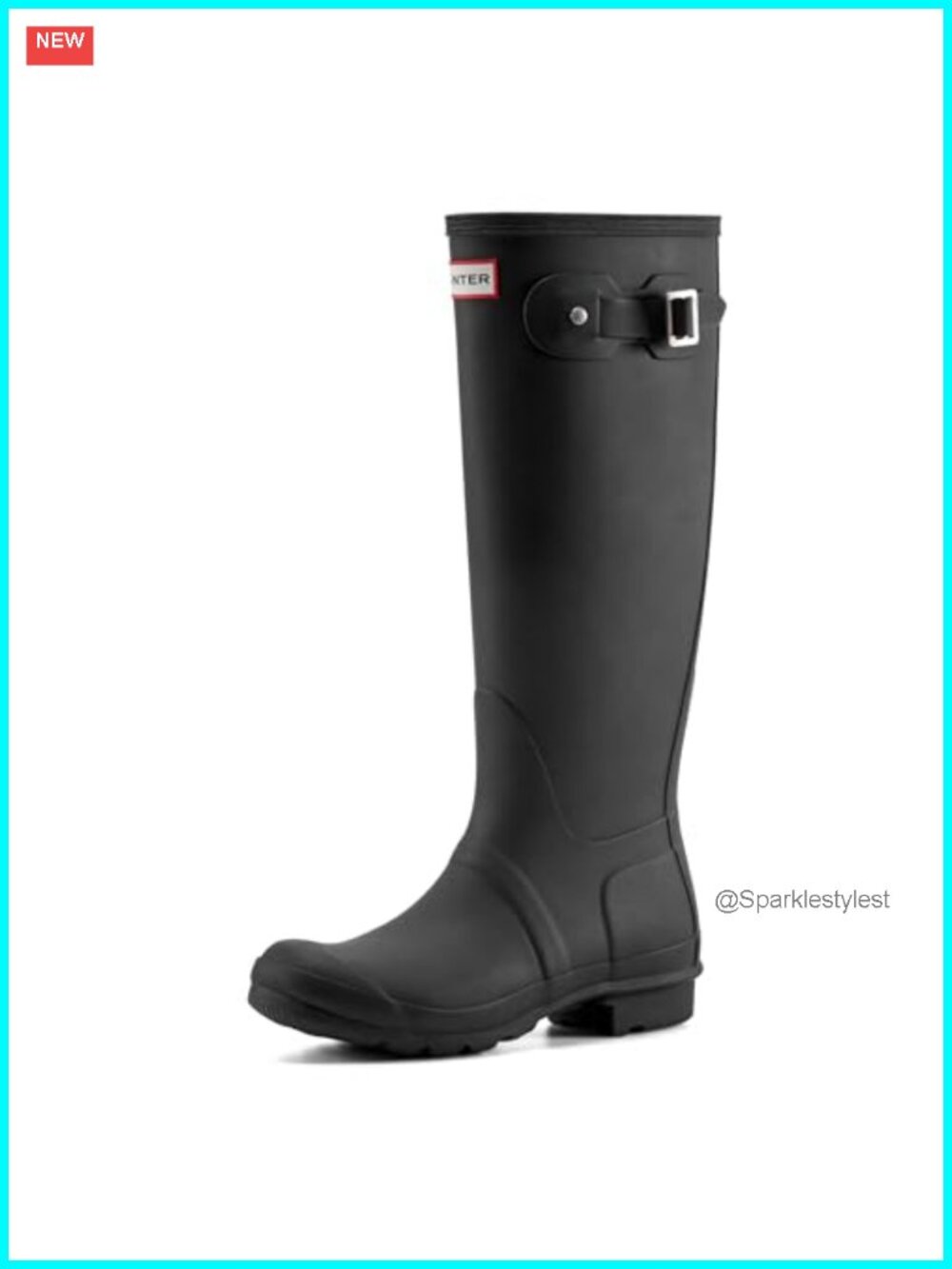 Women's Tall Rain Boots Waterproof Natural Vulcanised Rubber
